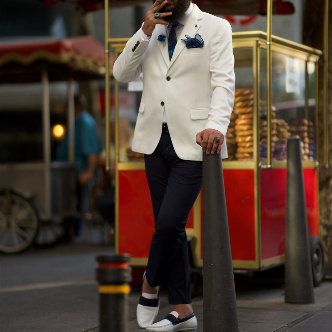 Men'S Formal Wear Not Suit - Eleganckie męskie garnitury w kolorze kości