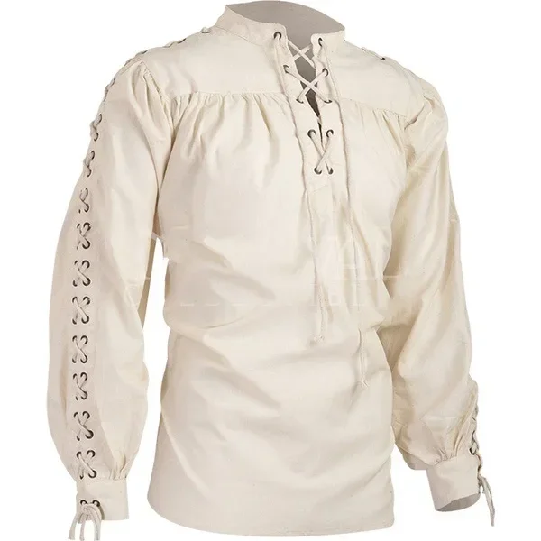 Men'S Formal Style - Męski strój średniowiecznego rycerza, zielona tunika,