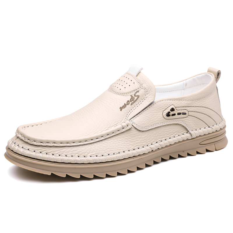 Men Formal Wear For Summer - Autentyczne skórzane buty męskie z pierwszej