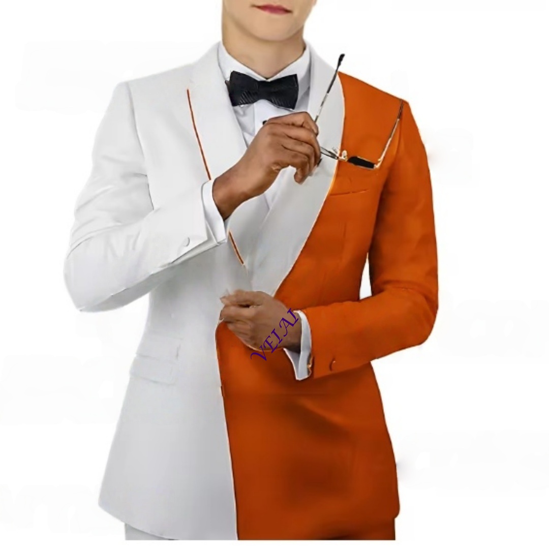 Mens Formal - Chłopięcy smoking z klasycznym wzorem szwów,
