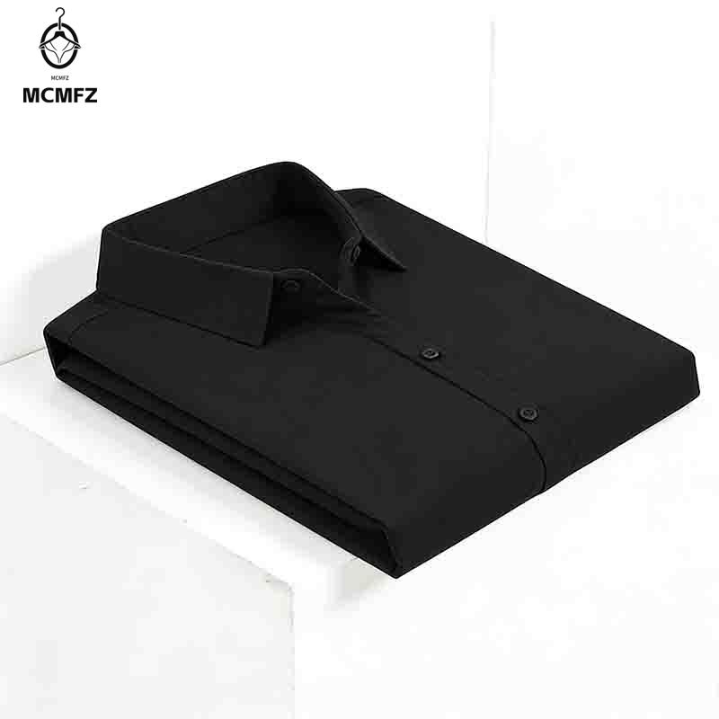 Men Formal Wear For Summer - Męska koszula z krótkim rękawem, zapinana