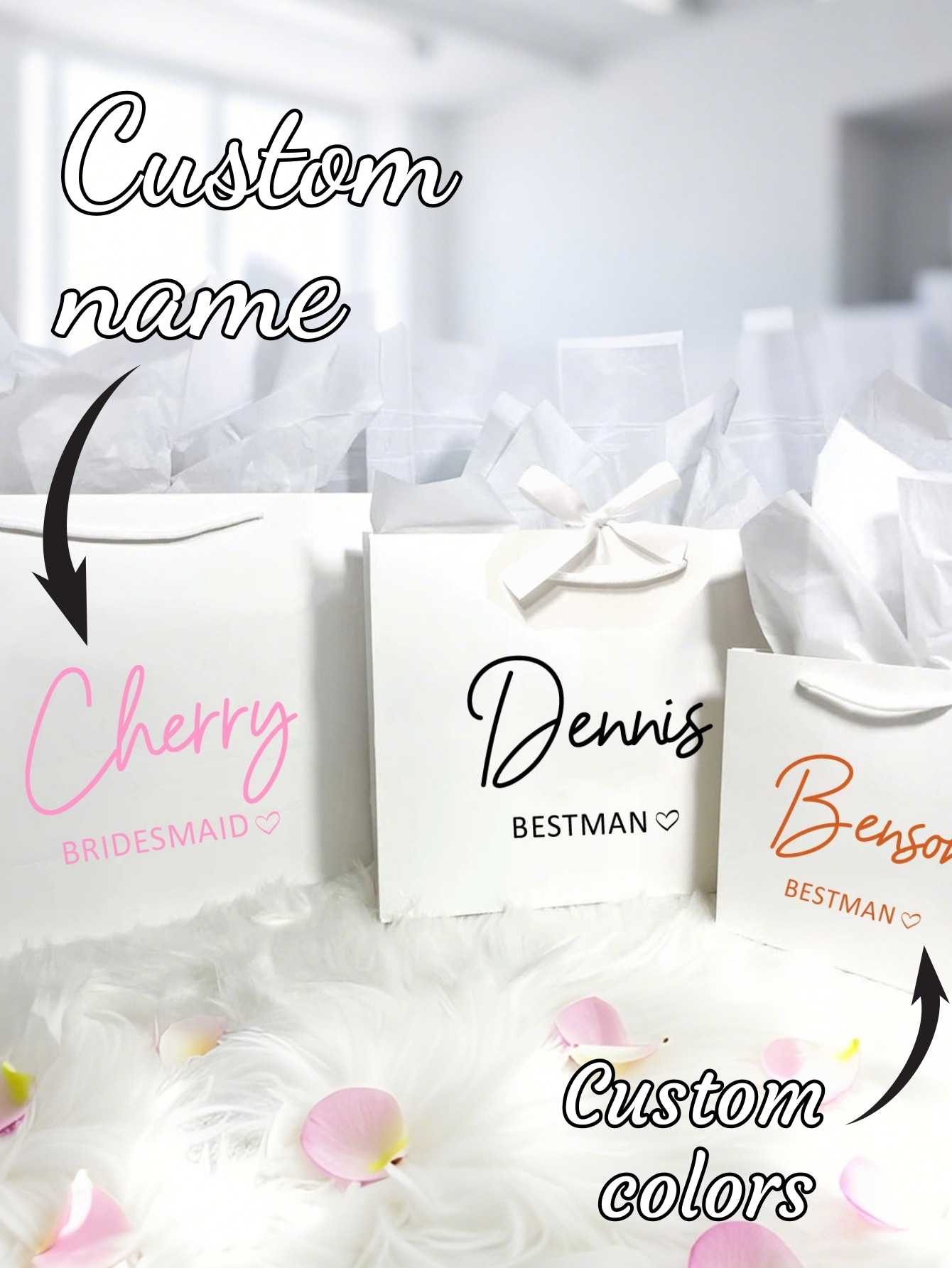 Mens Formal - 1 szt. Personalizowana torba na prezent