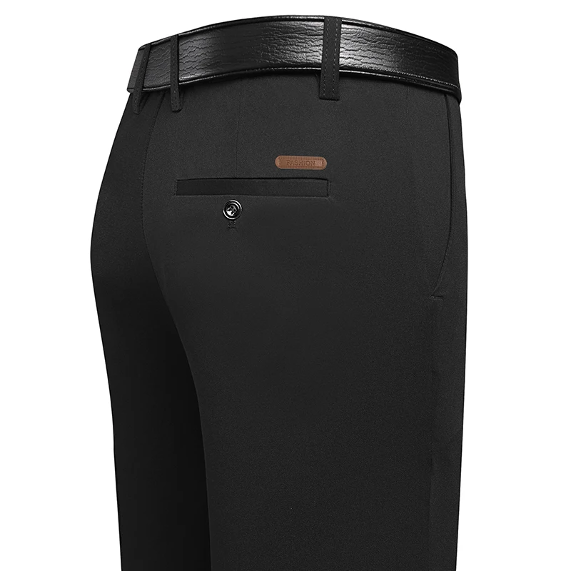 Men Formal Wear For Summer - Męskie spodnie wizytowe o prostej nogawce,