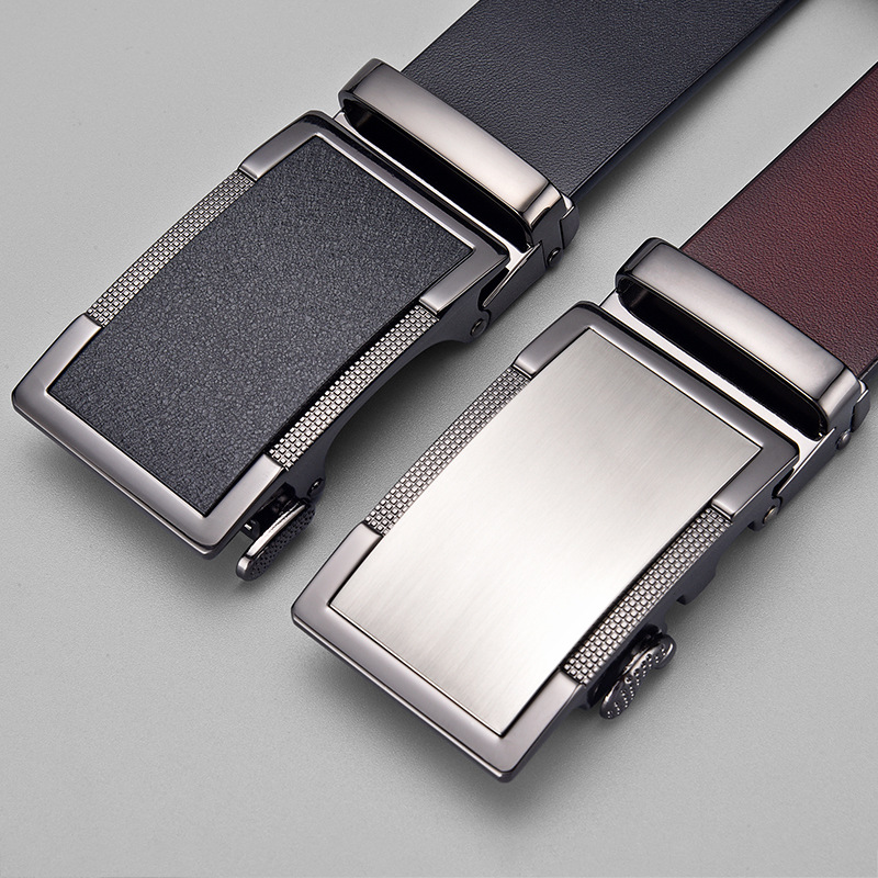Men'S Formal Wear Belt - Paski biznesowe męskie znanej marki, pasek
