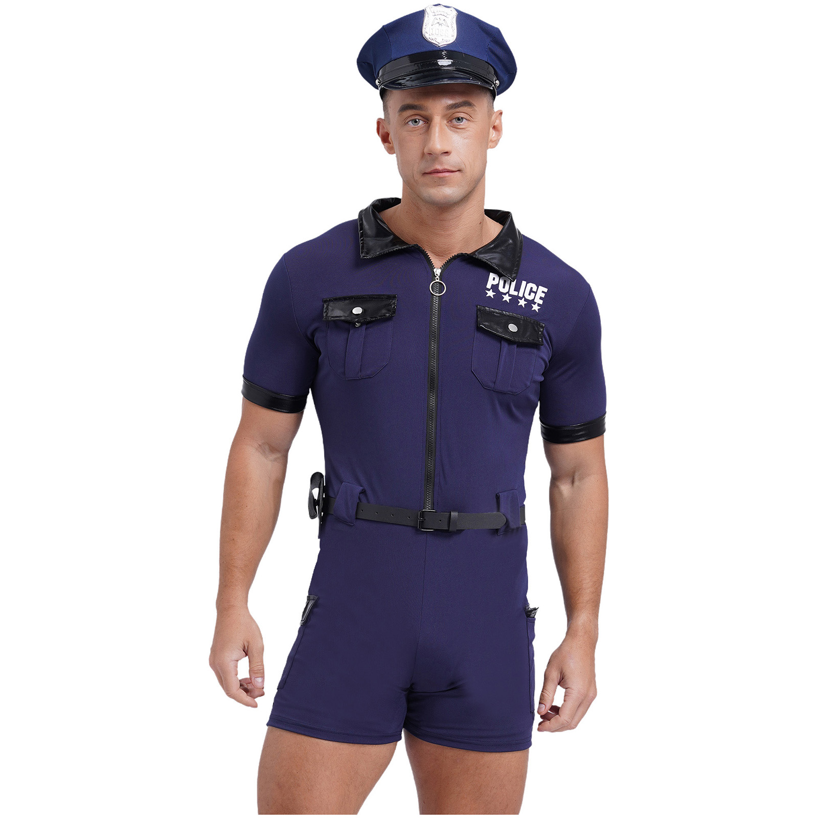 Męski kostium policjanta Sexy  – Men'S Formal Wear Belt recenzja i cena