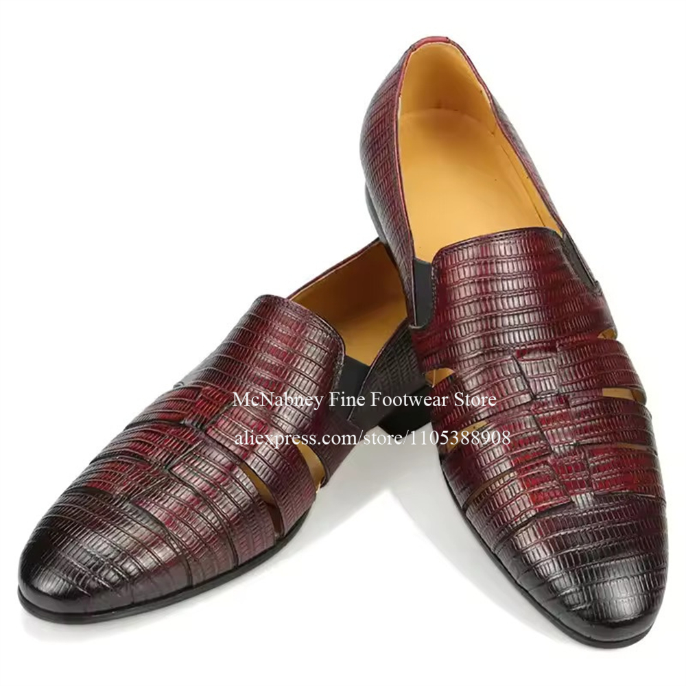 Oddychające, ażurowe mokasyny  – Men Formal Wear For Summer recenzja i cena