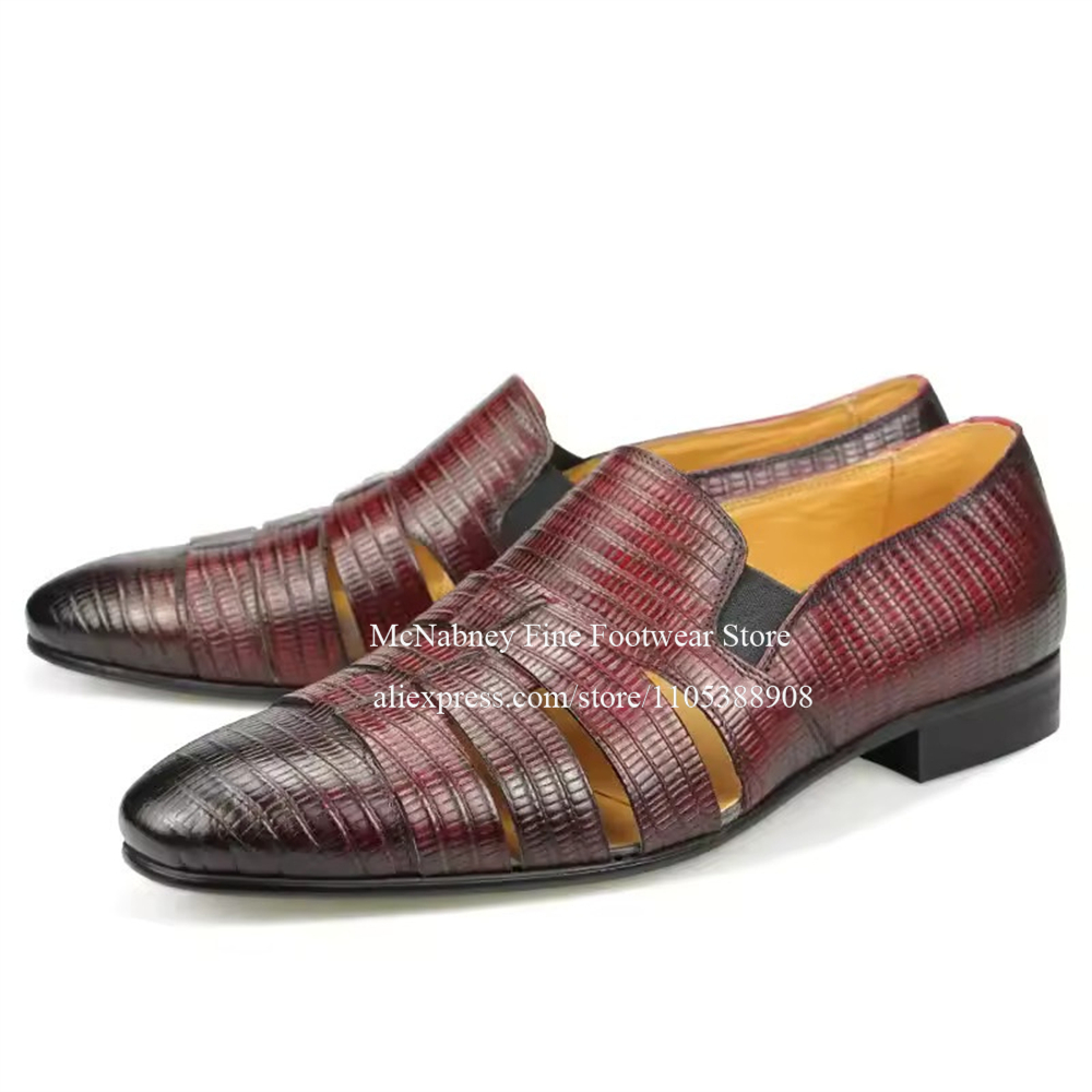 Oddychające, ażurowe mokasyny  – Men Formal Wear For Summer recenzja i cena