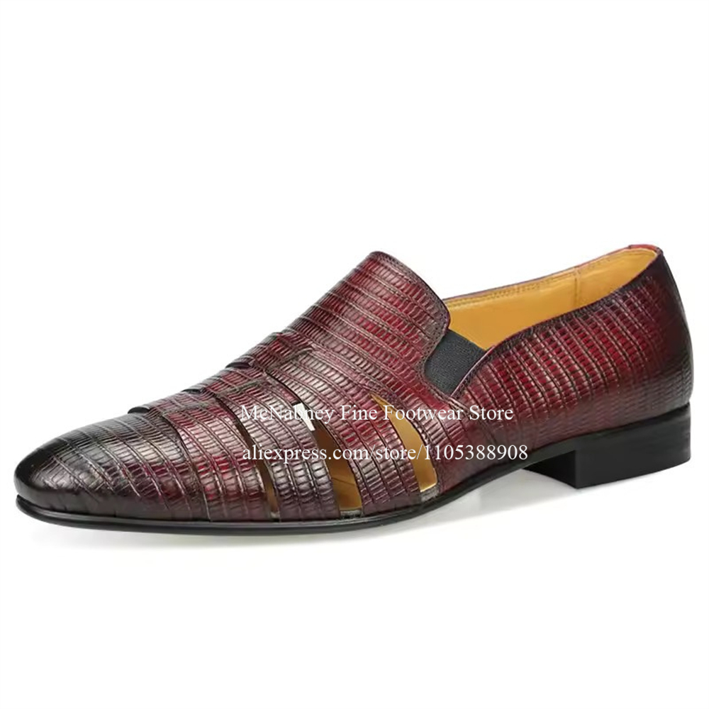 Oddychające, ażurowe mokasyny  – Men Formal Wear For Summer recenzja i cena