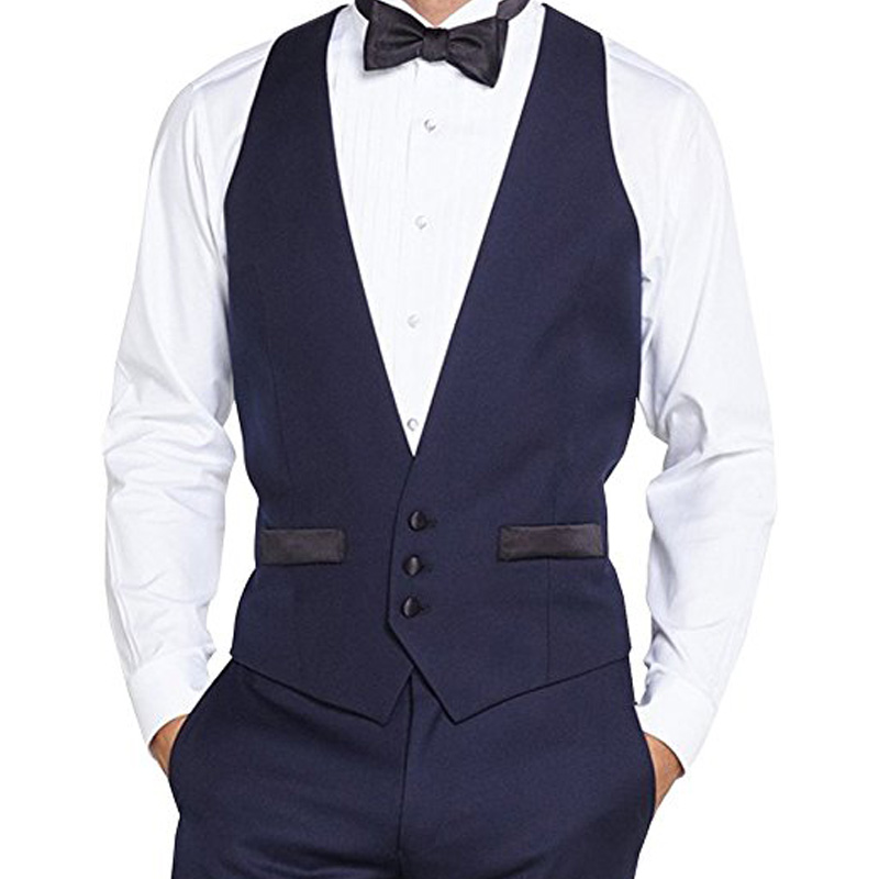 Granatowe smokingi dla drużbów – Men Formal Wear Blue recenzja i cena