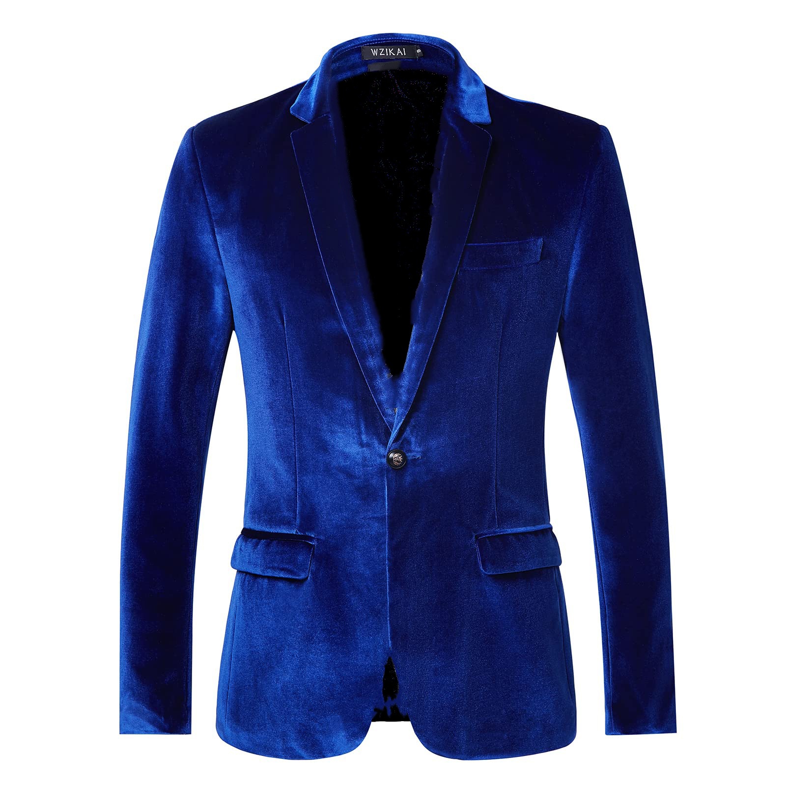 Męska, dopasowana marynarka z  – Men Formal Wear Blue recenzja i cena