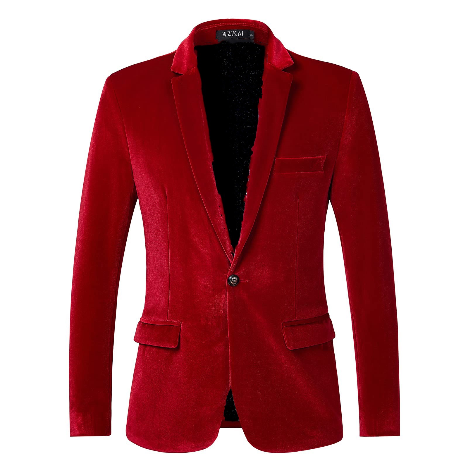 Męska, dopasowana marynarka z  – Men Formal Wear Blue recenzja i cena