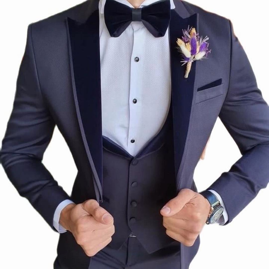 Trzyczęściowy, dopasowany, szy – Men'S Formal Wear Not Suit recenzja i cena