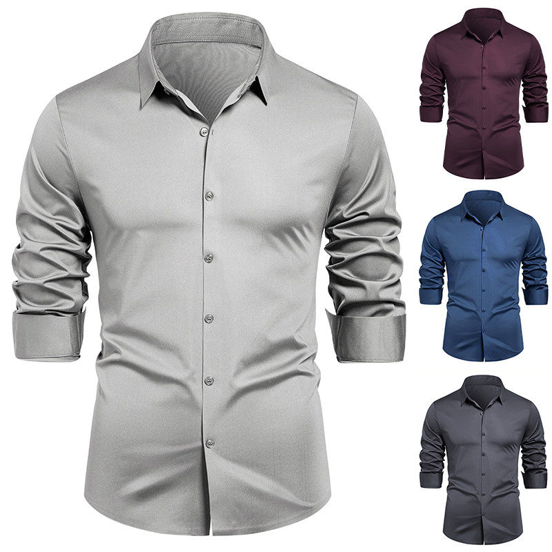 Eleganckie koszule męskie do p – Mens Formal recenzja i cena