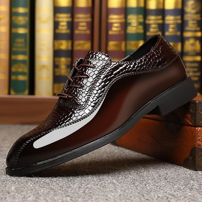 Męskie lakierowane buty wizyto – Men'S Formal Style recenzja i cena