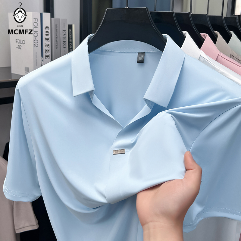 Prosta koszula męska z ukrytym – Men Formal Wear For Summer recenzja i cena