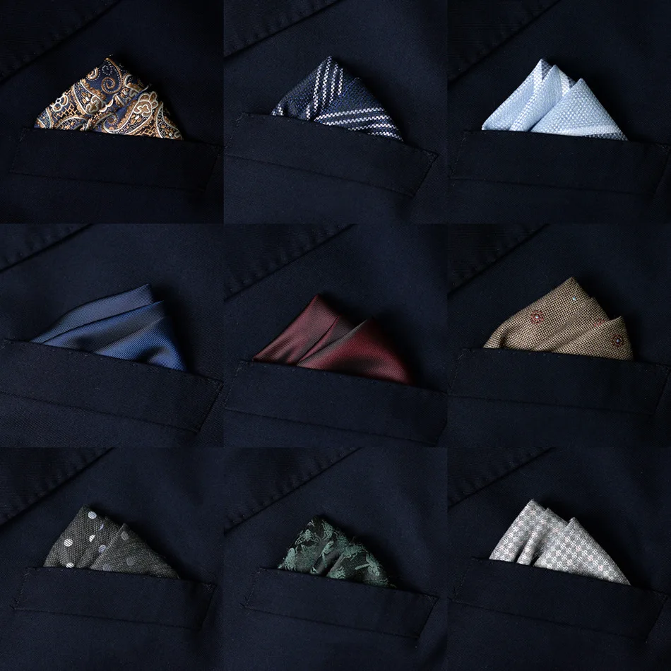 2 szt. Męska chustka do garnit – Pocket Square Set recenzja i cena