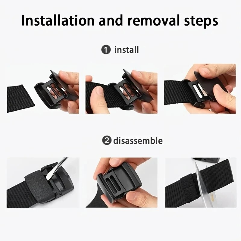 Męski pasek outdoorowy, casual – Men'S Formal Wear Belt recenzja i cena