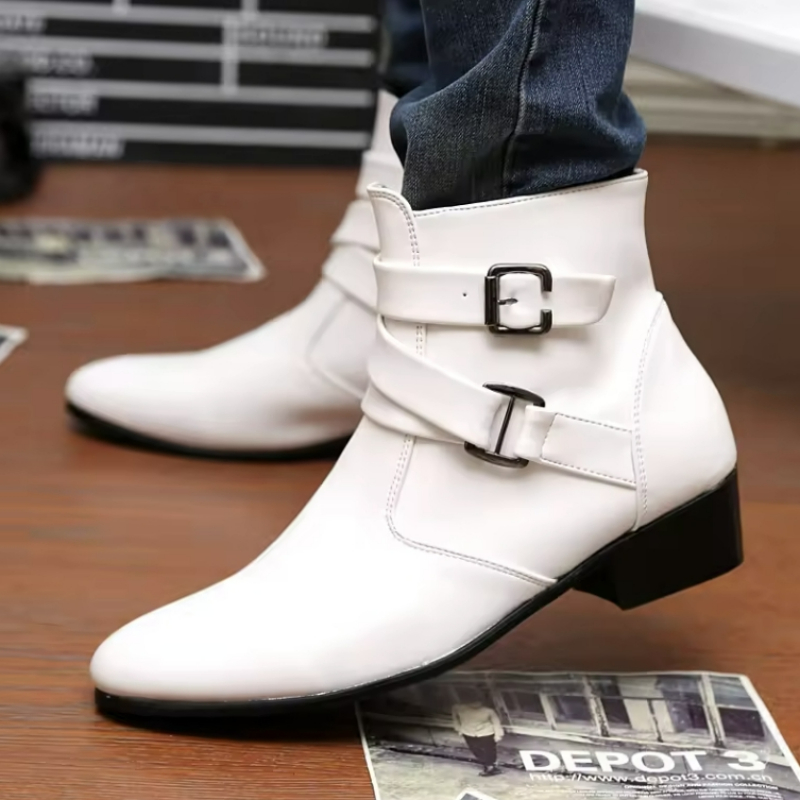 Luksusowe buty męskie Skórzane – Men'S Formal Style recenzja i cena