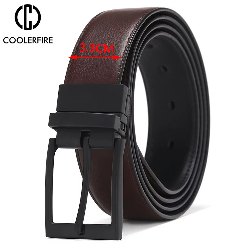 Pasek męski biznesowy, paski d – Men'S Formal Wear Belt recenzja i cena