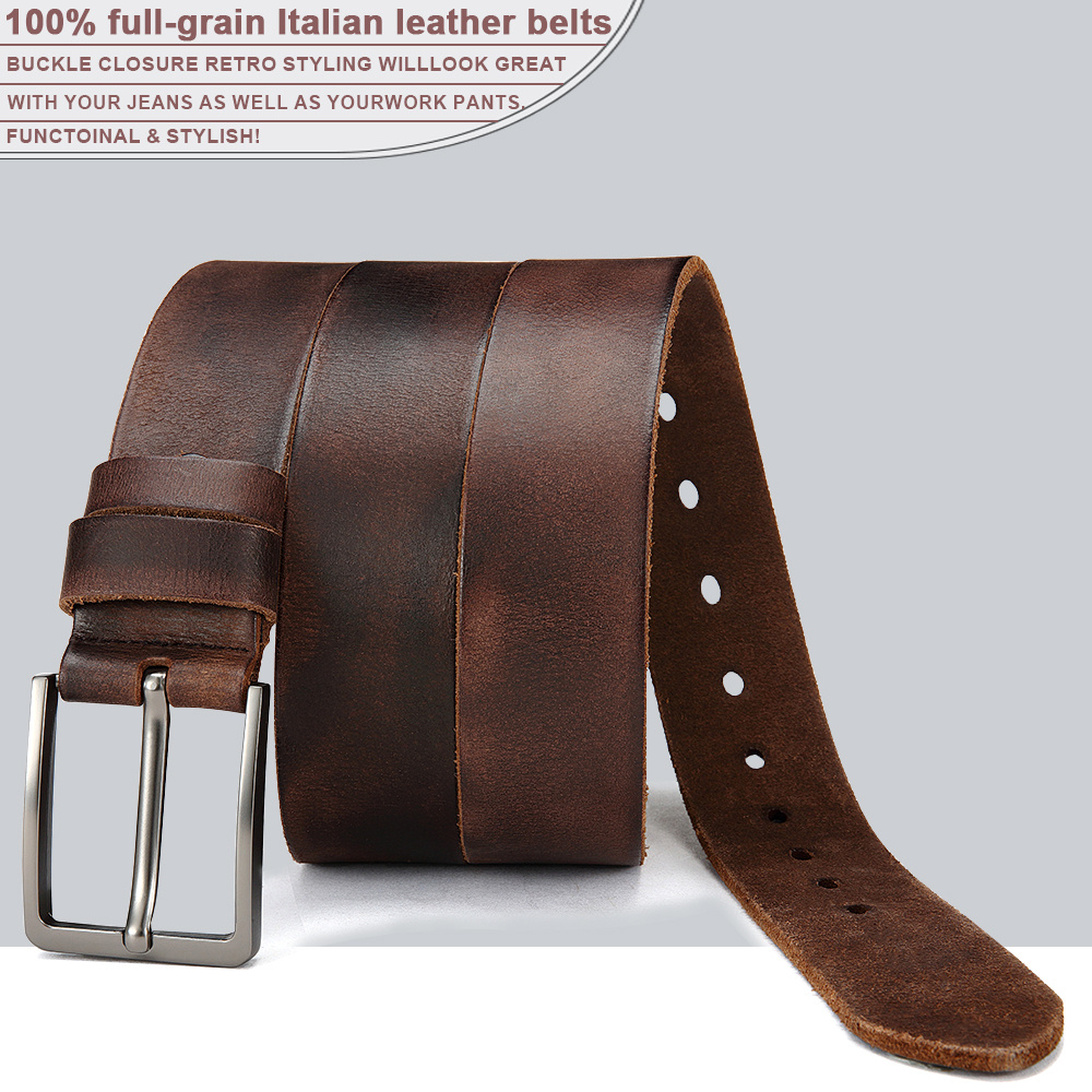 Męski pasek ze skóry naturalne – Men'S Formal Wear Belt recenzja i cena