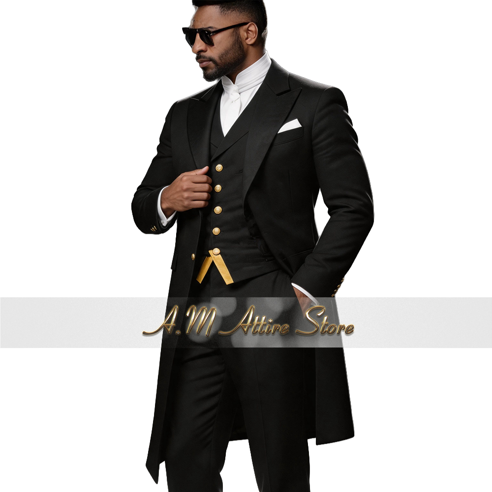 Garnitur ślubny męski niebiesk – Men Formal Wear Blue recenzja i cena