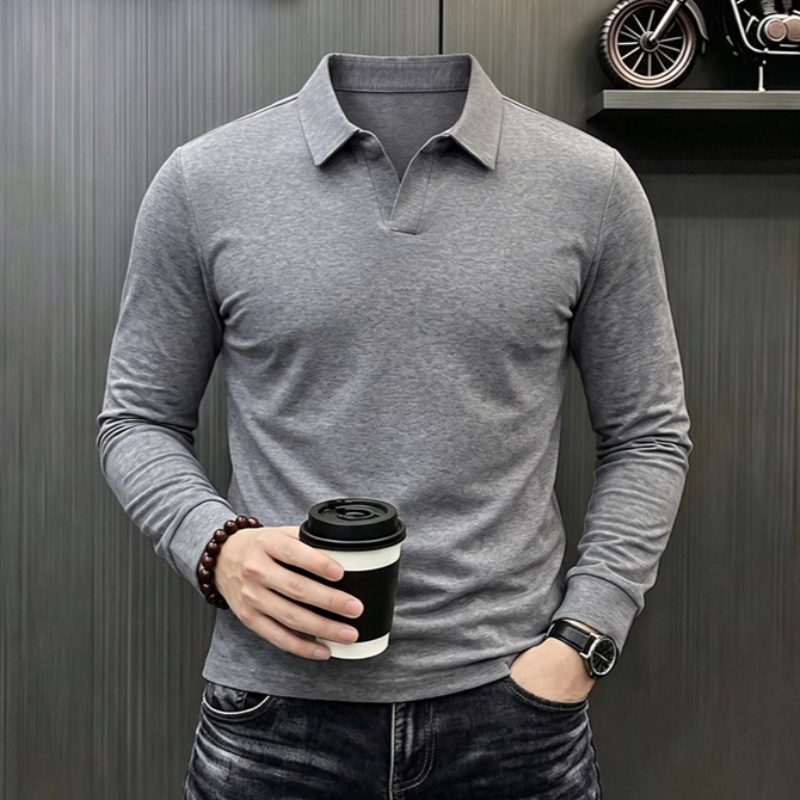 Męska koszulka polo z długim r – Men'S Formal Style recenzja i cena