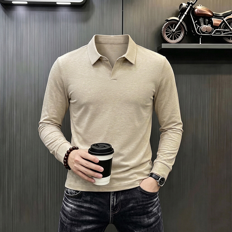 Męska koszulka polo z długim r – Men'S Formal Style recenzja i cena