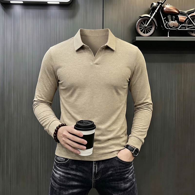 Męska koszulka polo z długim r – Men'S Formal Style recenzja i cena