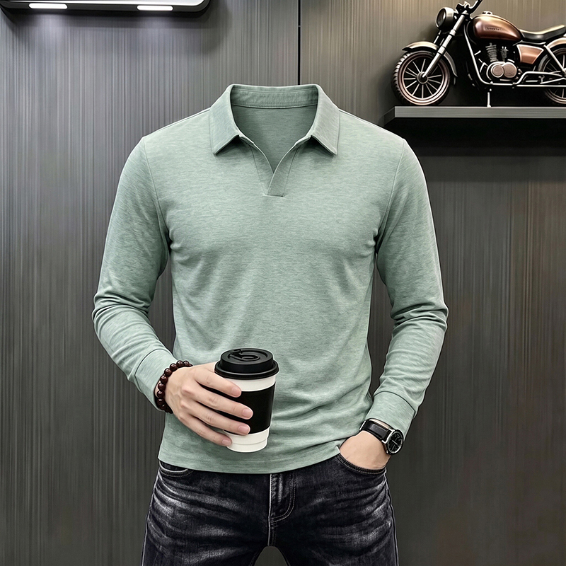 Męska koszulka polo z długim r – Men'S Formal Style recenzja i cena