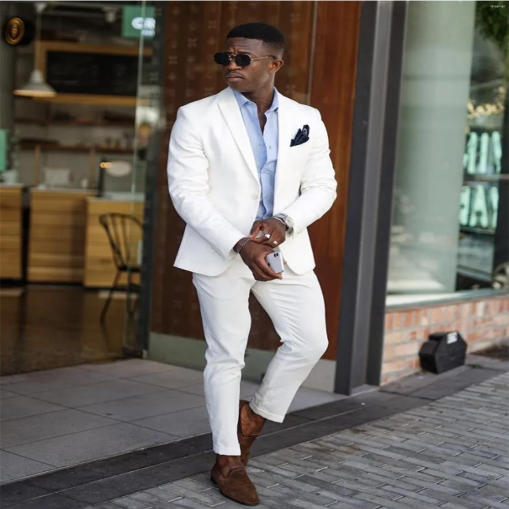 Męskie białe garnitury formaln – Men'S Formal Wear Not Suit recenzja i cena