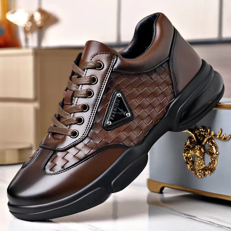 Nowe Męskie Skórzane Buty na P – Men Formal Wear For Summer recenzja i cena